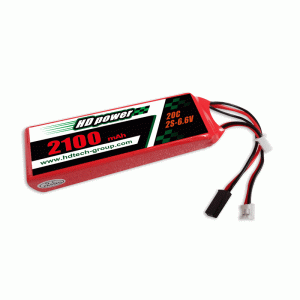 ETOP POWER 2100mAh (A) 20C 2SS 6,6 V LiFe batteria per ricevitore e trasmettitore